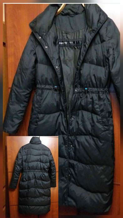 Женский пуховик с натуральным лёгким гусиным и утиным пухом