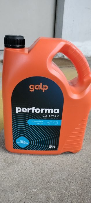 Óleo motor sintético Galp 5W30