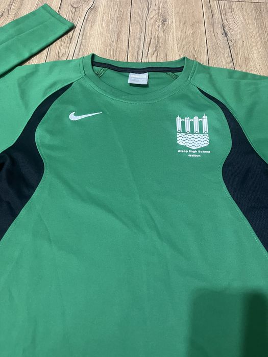 Oryginalna koszulka treningowa, t-shirt z długim rękawem Nike