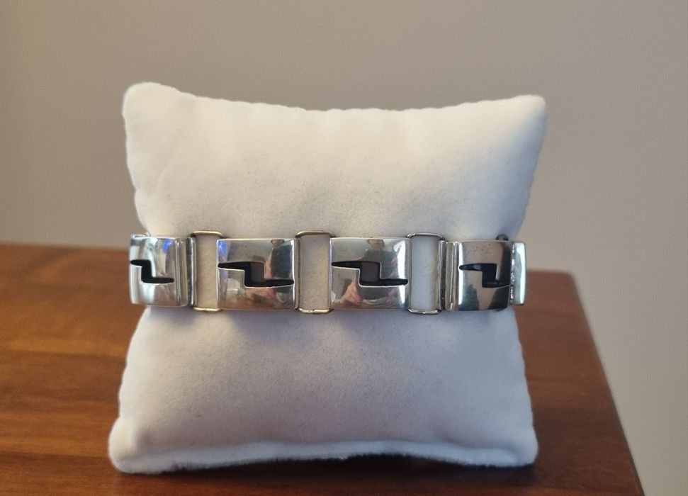 Srebrna bransoletka vintage 925