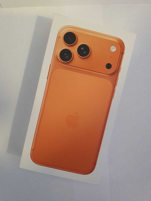 Iphone 17 pro max 256gb niebieski, srebrny, pomarańczowy nowy