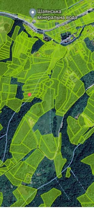 Продаж земельної ділянки в с. Шаян ( біля санаторію)