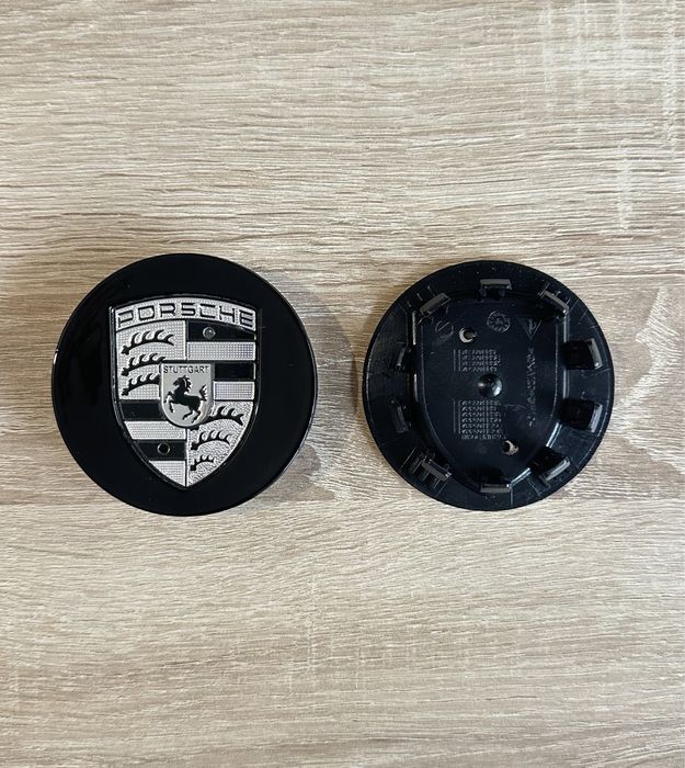 Conjunto 4 Centros Jantes Porsche 56mm 60mm 65mm 68mm 76mm