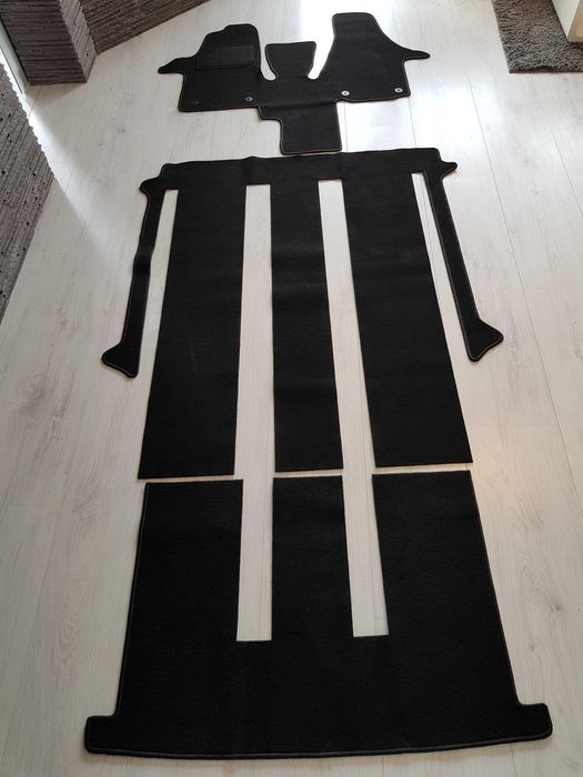 Dywaniki Welurowe VW Volkswagen T5 T6 T6.1 MULTIVAN  Dopasowane