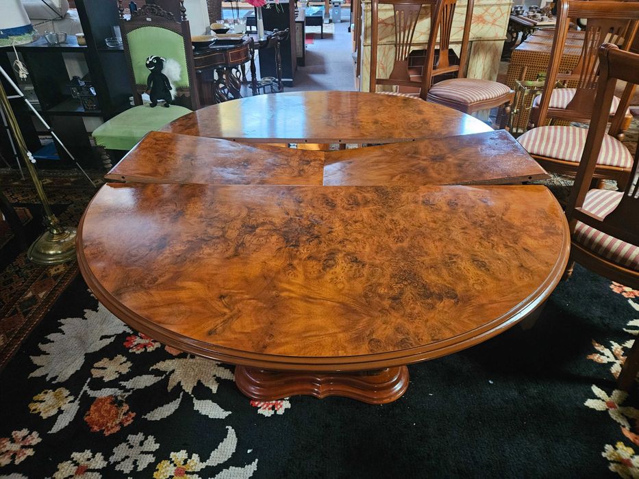 Mesa redonda extensível - óptimo estado geral