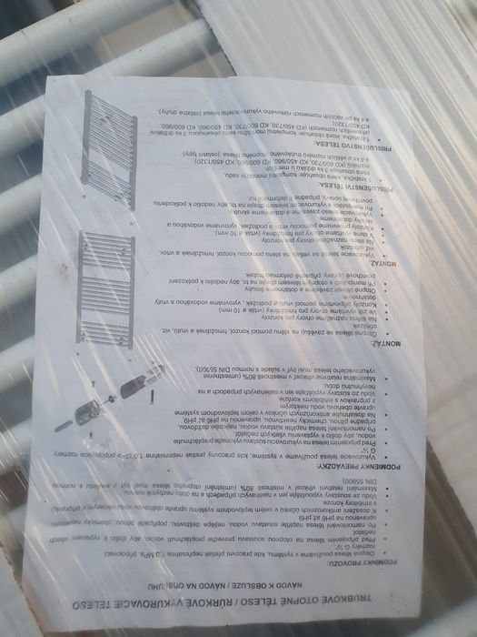 Grzejnik łazienkowy 600x1680