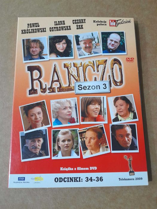 Film DVD Ranczo sezon 3 odcinki 34-36