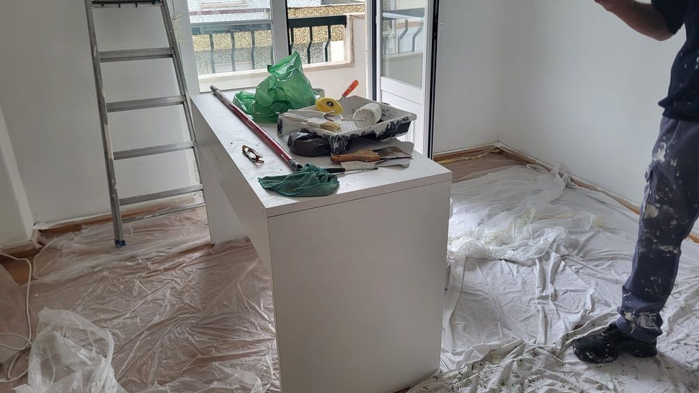 Interiores de casas pinturas