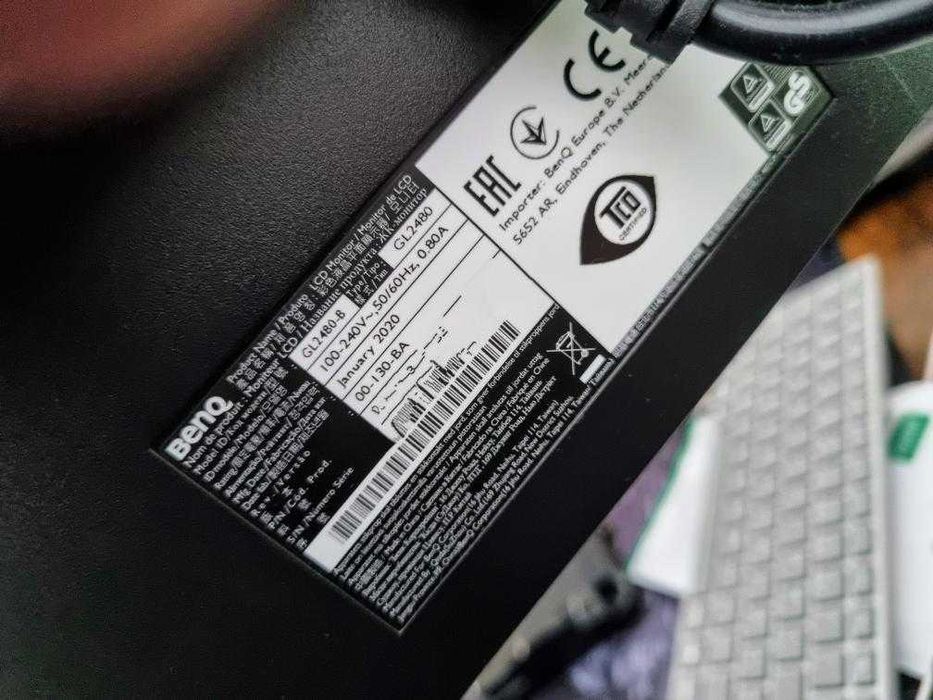 Monitor Gaming BenQ GL2480 LED FHD 1 ms 75 Hz 24"