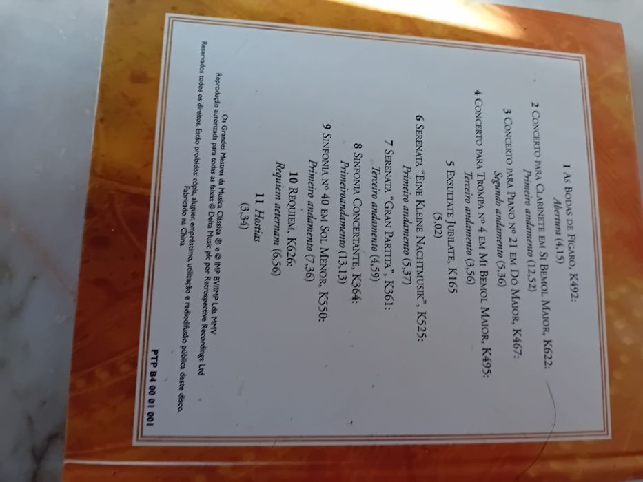 Livro Cd Mozart Música Clássica