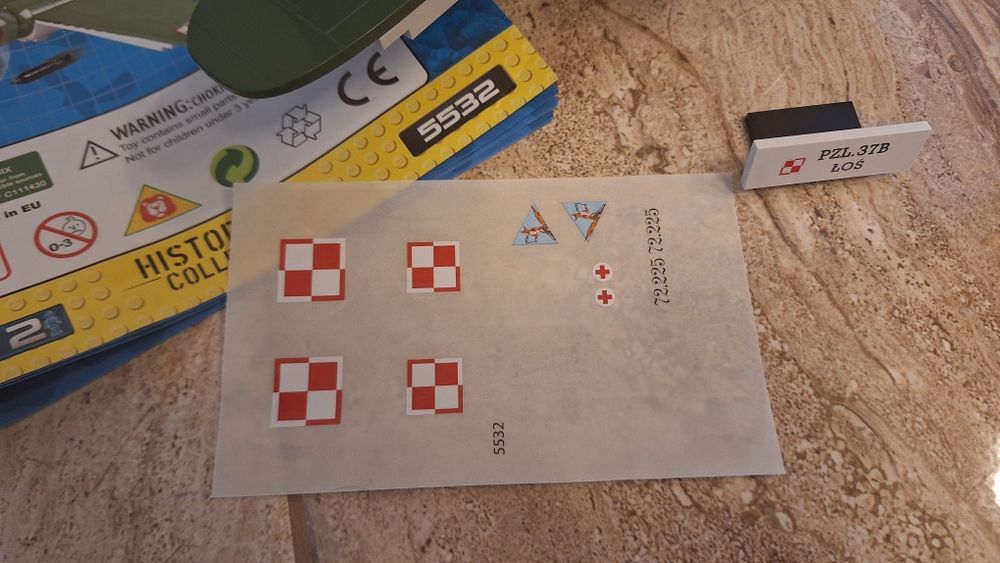 Klocki Cobi Łoś PZL. 37B