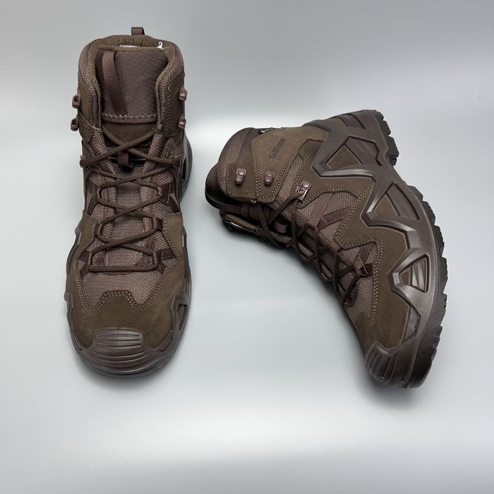 Чоловічі берци Lowa Zephyr MK2 GTX Mid у кольорі Dark Brown оригінал