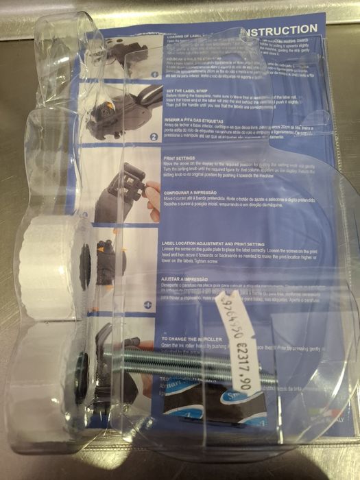 Maquina de etiquetar