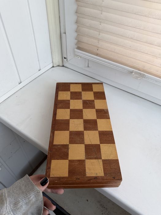 Шахматы аккуратные, еще то качество