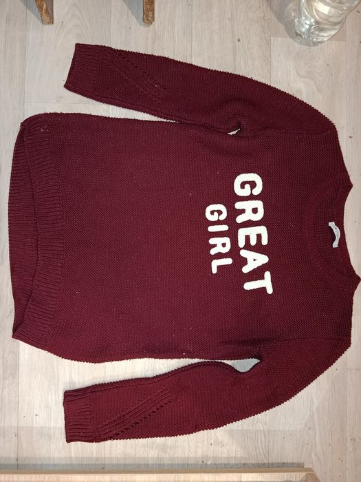 Бордовий Тепленький Светр