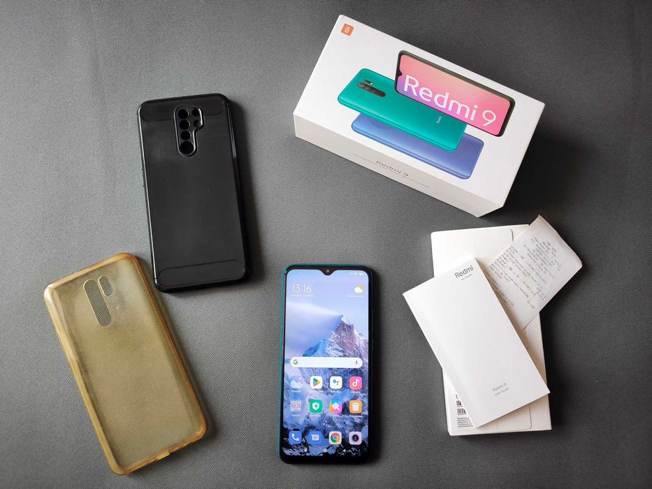 Смартфон Xiaomi Redmi 9 3/32Gb Ocean Green NFC