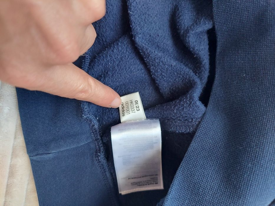 Chłopięca ocieplana bluza adidas