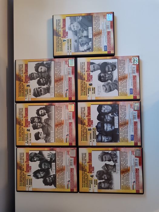 Czterej Pancerni i pies kolekcja na VCD