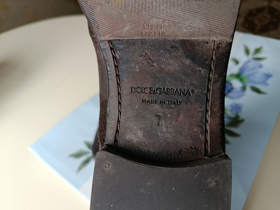 Dolce and Gabana. Мужские челси.