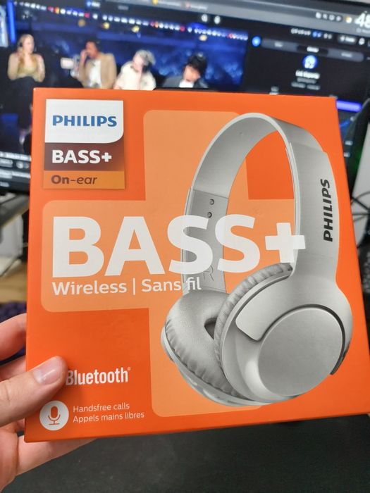 Słuchawki Philips BASS+ Wireless - NOWE! Fabrycznie zamknięte