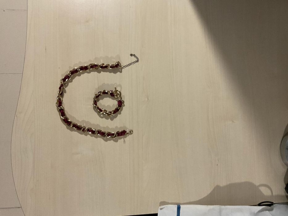 Colar e pulseira