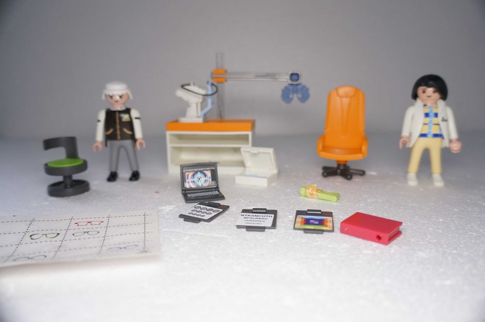 Playmobil 668 Optyk Pokój Lekarz Okulista Playmobile