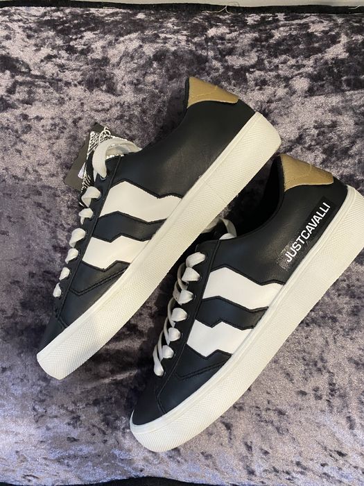 Кеди шкіряні Just Cavalli