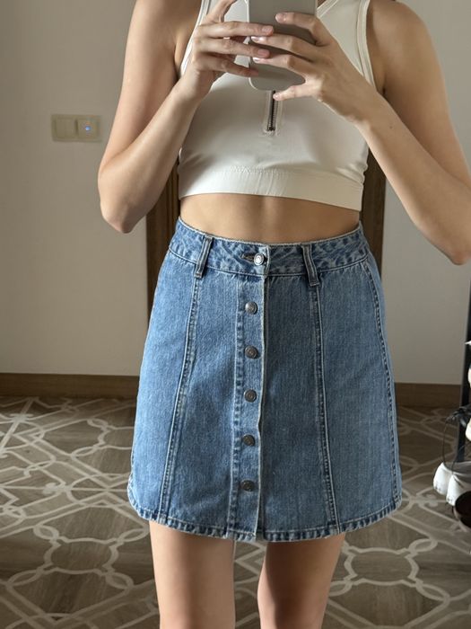 Джинсова юбка Pull&Bear розмір S