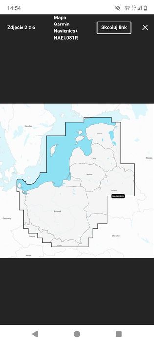 Mapy Navionics+ NAEU081R