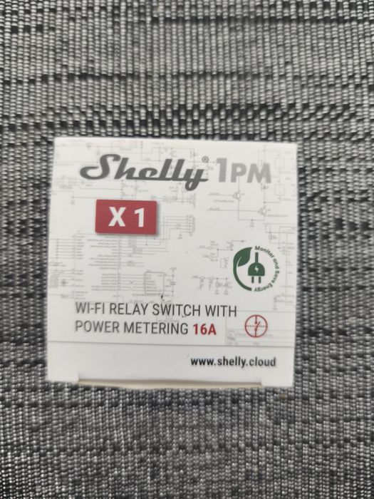 Interruptor wi-fi Shelly 1PM
