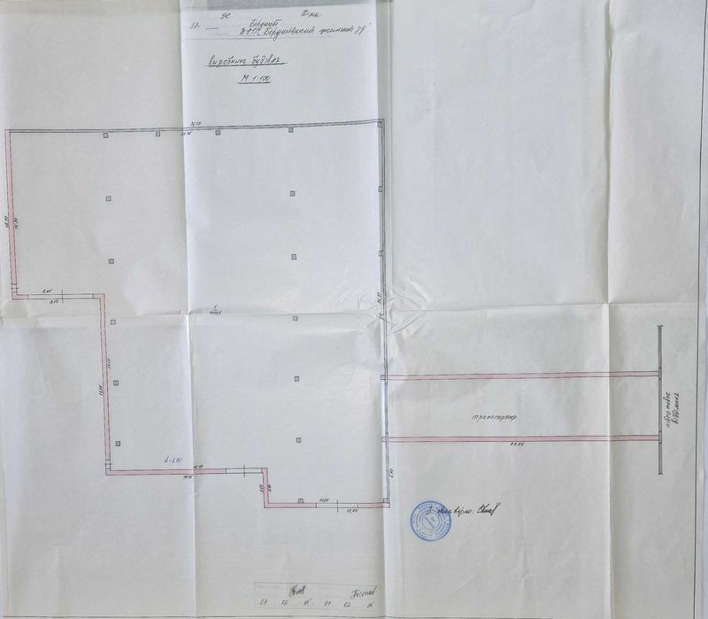 Виробничі приміщення, 4390,5 квадратних метрів