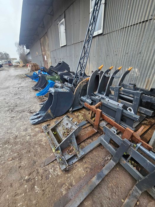 Mecalac łyżka widły szybkozłącze connect