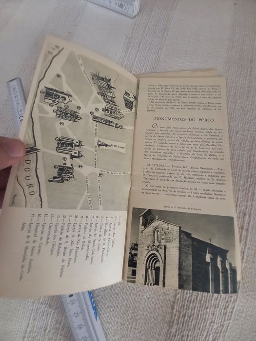 Dois folhetos antigos sobre o Porto cidade