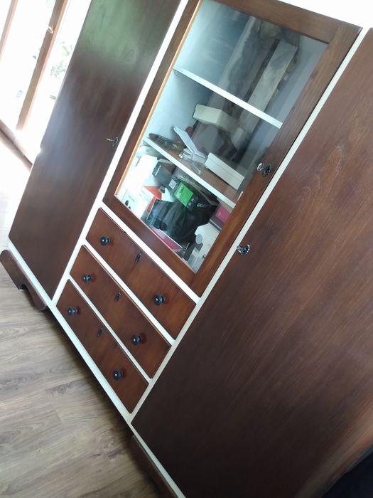 Komoda drewniana duża.
