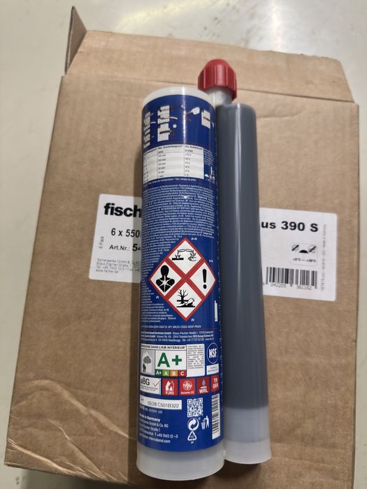 Kotwa chemiczna Fischer FIS EM Plus 390S