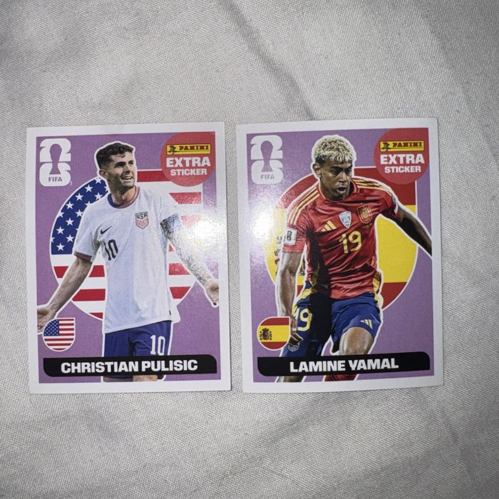 Extra Sticker Yamal Pulisic 2026