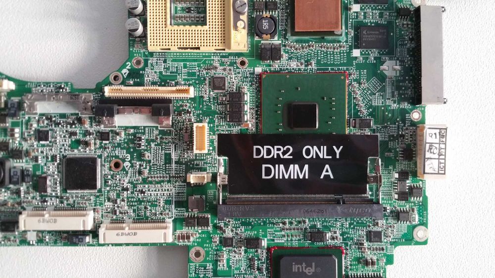 Mainboard para computador DELL Latitude D820423324013645025282