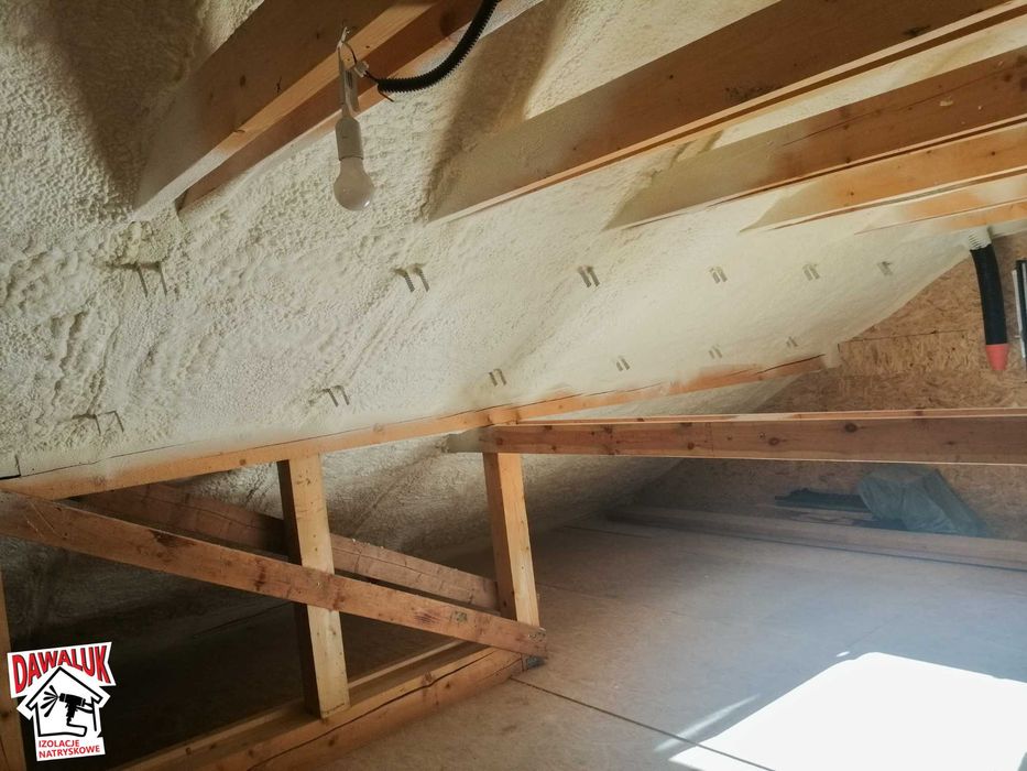 Izolacja pianą PUR | Poddasza | Dachy | Fundamenty | Hale | Magazyny