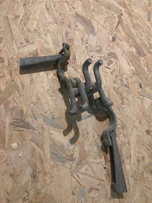 Stare złącza do rusztowań