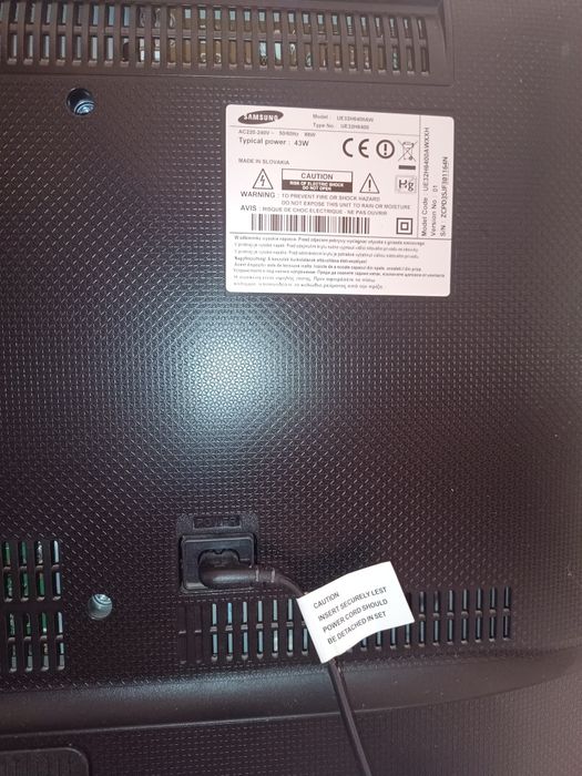 Samsung Smart TV 32 cale full HD 400 Hz 3D