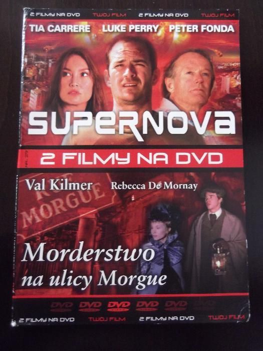 Supernova oraz Morderstwo na ulicy Morgue,2 filmy dvd, klasyka kina