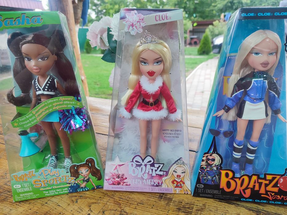 Кукла Лялька Братц Саша Мотогонщиця Плей Спорт Хлоя Холідей Bratz Play Sport Moto Holiday
