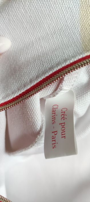 CLARINS NOWA saszetka ogromna kosmetyczka etui na dokumenty