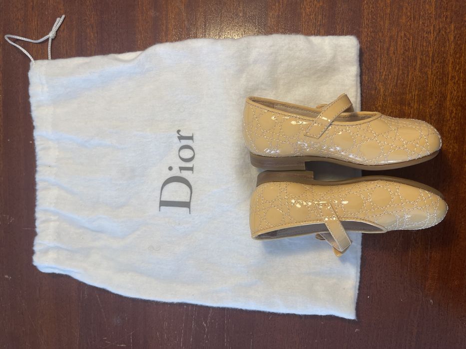 Christian Dior/Baby Dior originais sapatos menina
