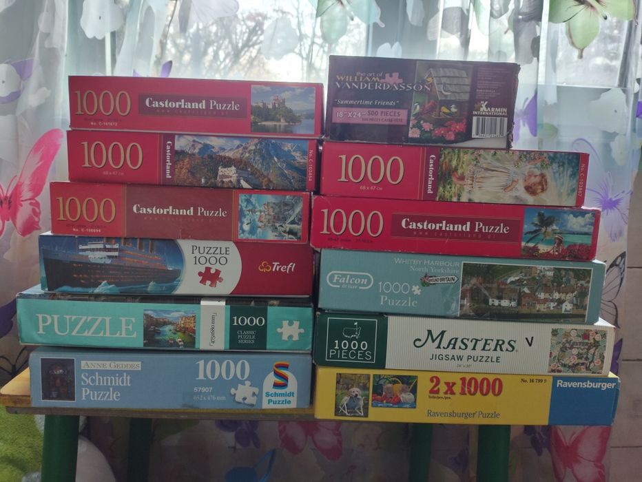 Пазли 500 і 1000 деталей