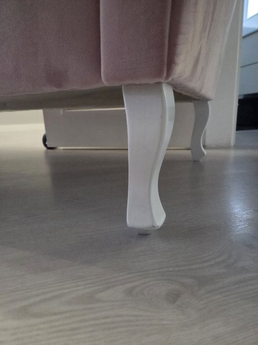 Sofa capitone rosa