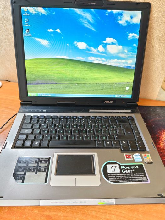 Ноутбук ASUS A6R (Windows XP) — Повністю робочий + Рідний БП