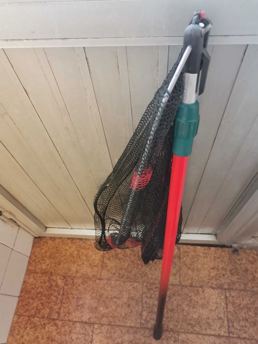 Xalavar/Ganapão/Camaroeiro com cabo telescópico extensível em fibra