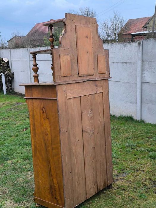 VERTIKO EKLEKTYCZNE A-N STARA bieliźniarka z nadstawką i lustrem