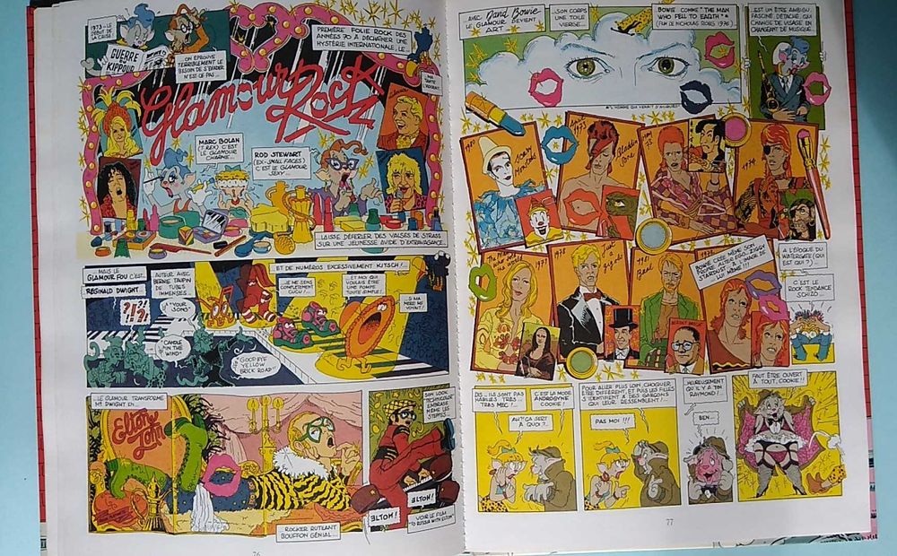 Histoire du rock en bandes dessinées - Mickael Sadler & Serge Dutfoy